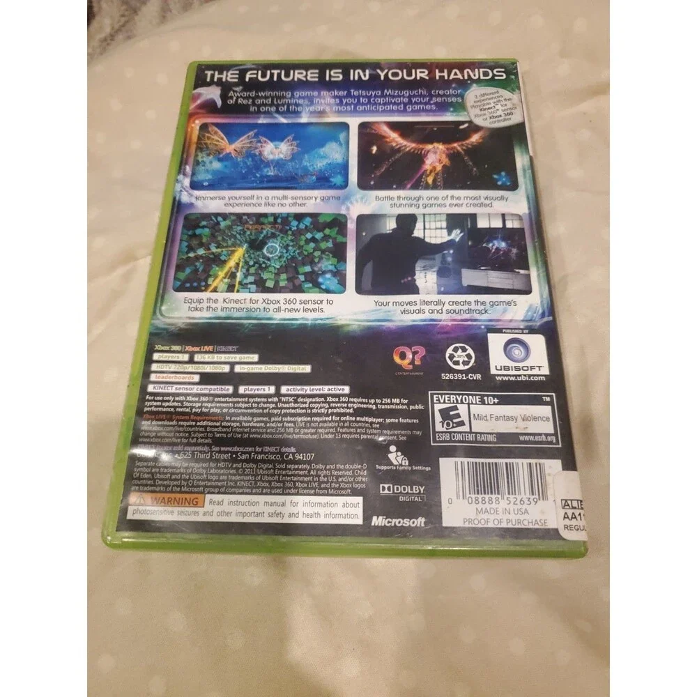 Child of Eden Xbox 360 game